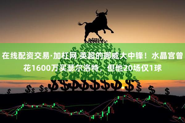 在线配资交易·加杠网 英超的挪威大中锋！水晶宫曾花1600万买瑟尔洛特，但他20场仅1球