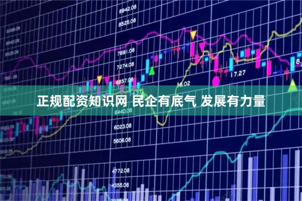 正规配资知识网 民企有底气 发展有力量